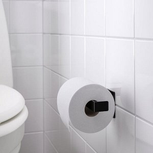IKEA SKOGSVIKEN СКОГСВИКЕН Держатель туалетной бумаги, черный