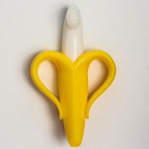 Массажер для десен "Банан", 1 шт.  (Силикон) 4+