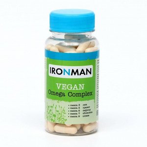 Комплексная пищевая добавка VEGAN OMEGA IRONMAN 100 капсул