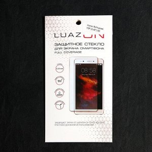 Защитное стекло 9D LuazON для Honor 9s/Huawei Y5P (5.45"), полный клей, 0.33 мм, 9H