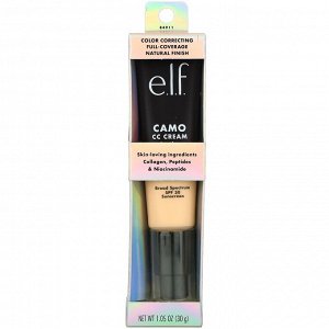 E.L.F., Camo CC Cream, SPF 30, Fair 140W, 1.05 oz (30 g)