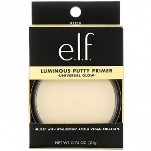 E.L.F., Luminous Putty Primer, Universal Glow, 0.74 oz (21 g)