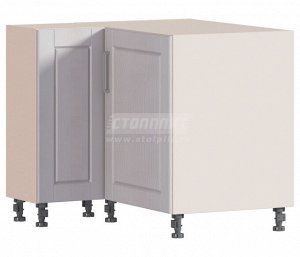 Регина РСУ-90 Шкаф-стол угловой разнстПесочный/Риф белоснежный