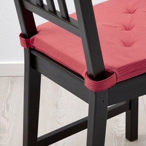 JUSTINA ЮСТИНА Подушка на стул, красный42/35x40x4 см