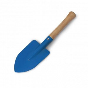 Набор садового инструмента, 3 предмета: грабли, совок, лопатка, длина 20 см, деревянная ручка, МИКС