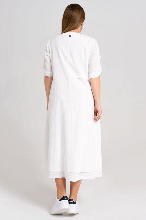 Платье / Панда 30280z белый