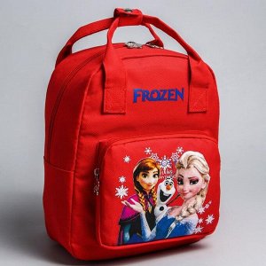 Рюкзак-сумка «Холодное Сердце», 20 х 28 см, отдел на молнии, н/карман, Дисней