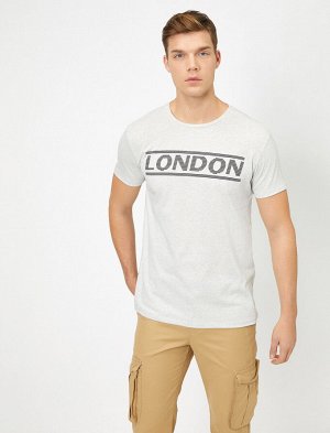 Футболка серая London