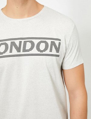Футболка серая London