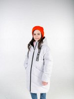 101270/1 (серый) Пальто для девочки