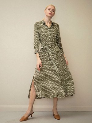 EMKA Платье-Рубашка с принтом PL864/define