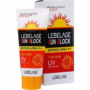 Солнцезащитный крем для лица Lebelage SPF50+/ PA+++, 30 мл