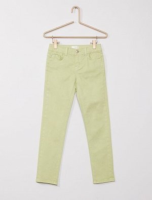 Цветные узкие брюки