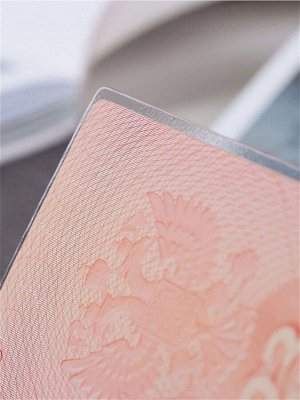 Чехлы для листов паспорта, прозрачные, 100 шт. (2128)