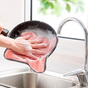 Супервпитывающая салфетка для мытья посуды из микрофибры