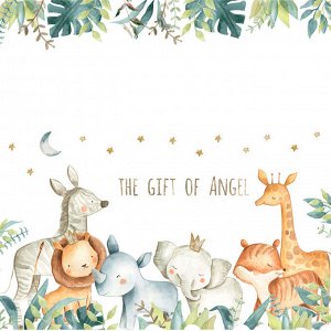 Наклейка многоразовая интерьерная «The Gift of Angel» 96*56 см (1881)