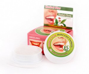 Травяная гвоздичная зубная паста, 30гр/Herbal Clove Toothpaste, шт