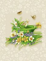 &quot;&quot;Полотенце рогожка кухонное &quot; Аромат настроения&quot; вид 3