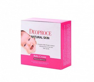 Deoproce Детский питательный крем с молочным протеином Natural Skin Baby Cream, 100 мл