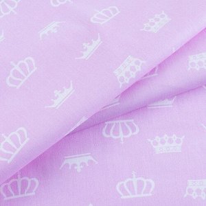Ткань бязь плательная 150 см 1694/2 цвет розовый