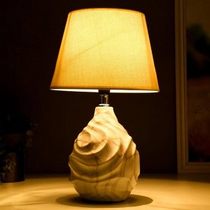 Лампа настольная 16429/1WT E14 40Вт бело-серый 22.5х22.5х37 см