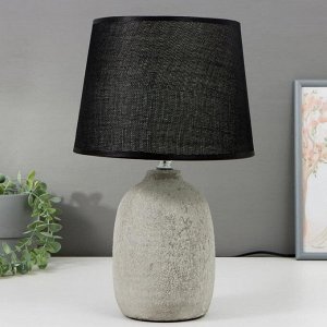 Лампа настольная 16365/1 E14 40 Вт серый 22x22x36 см RISALUX
