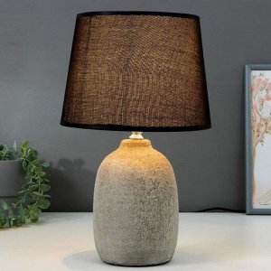 Лампа настольная 16365/1 E14 40 Вт серый 22x22x36 см RISALUX