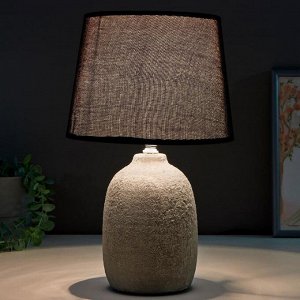 Лампа настольная 16365/1 E14 40 Вт серый 22x22x36 см RISALUX