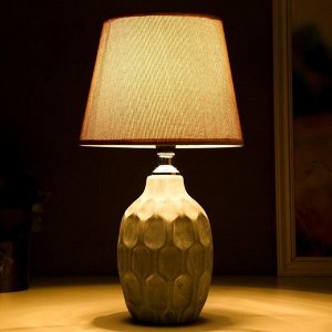 Настольная лампа 16428/1 E14 40Вт светло-серый 22,5х22,5х37 см RISALUX