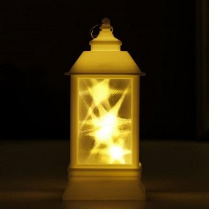 Ночник "Мерцание звезд" LED от батареек 3хLR44 белый 6х6х13.5 см