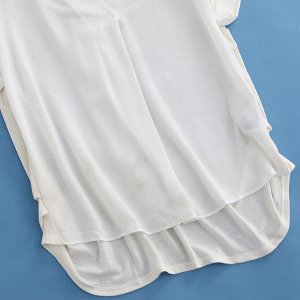 Женская футболка с коротким рукавом, цвет белый
