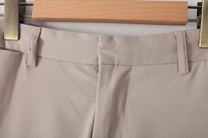 Женские прямые брюки, цвет кремовый