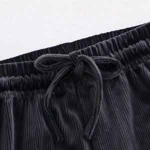 Женские свободные брюки, цвет темно-серый