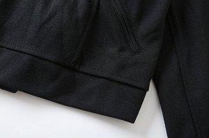 Женская демисезонная куртка, цвет черный