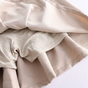Женская юбка-шорты, цвет кремовый