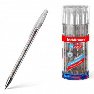 Ручка гелевая ErichKrause InColor Rough Native, чернила синие 48785