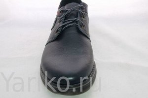 Мужские ботинки(комфорт) из натур.кожи, калифорния, тесн. точки, арт-149, N-532