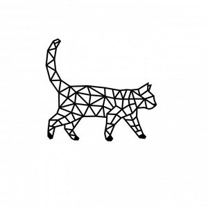 Деревянный интерьерный пазл EWA Design «Кошка»
