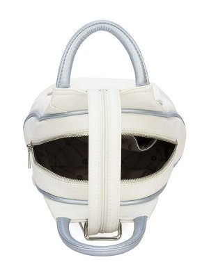 LACCOMA рюкзак 1044-21-F001-белый/серебряный эко кожа хлопок