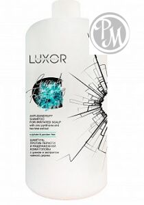 Luxor professional anti-dandruff шампунь бессульфатный против перхоти и раздраженной кожи головы без дозатора 1000мл