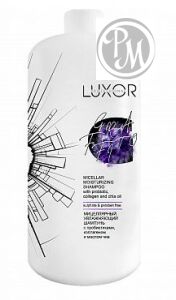 Luxor professional micellar шампунь бессульфатный мицеллярный увлажняющий для волос и кожи головы без дозатора 1000мл