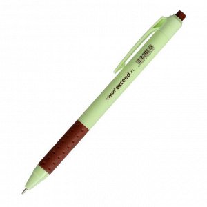 Ручка шариковая автоматическая 0,7мм синяя масляная,Vinson корпус МИКС резиновым держателем   529787