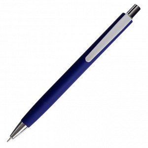 Ручка шариковая автоматическая 0,7 мм, синий стержень, масляный, Vinson корпус МИКС, прорезиненный
