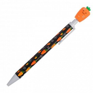 Ручка шариковая-прикол МИКС Морковка (штрихкод на штуке)