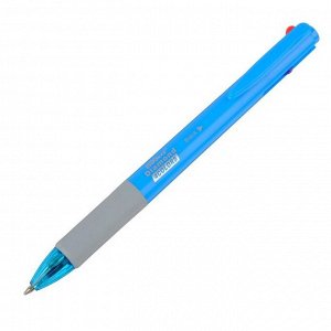 Ручка шариковая автоматическая 4-х цветная, корпус МИКС,штрихкод на штуке
