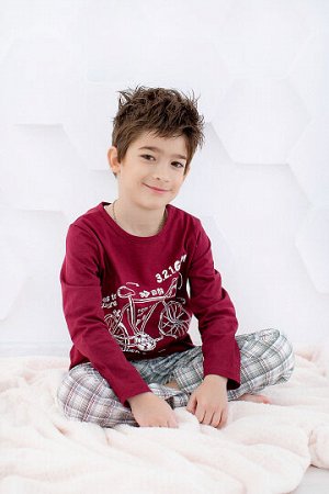 Пижама Характеристики: 100% хлопок
Ваш ребёнок непременно полюбит эту прелестную пижаму, в которой ему будет комфортно и уютно! Мягкая хлопковая пижама прекрасно садится по фигуре. Ткань - кулирное по