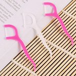Зубочистка одноразовая 2 в 1 (коробка)