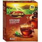 Чай Лисма Крепкий 100пак
