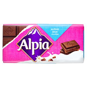 Шоколад Alpia Milk 100 г 1уп.х 20шт