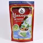 Русский цикорий растворимый со стевией, 100 г
